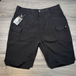 Outdoor Sports Shorts Mens XXL 35x9 Black Ripstop Tags Aiimaii